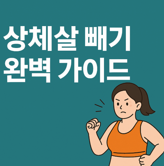 상체살빼기 완벽 가이드 - 팔뚝·등살 제거 운동과 식단관리