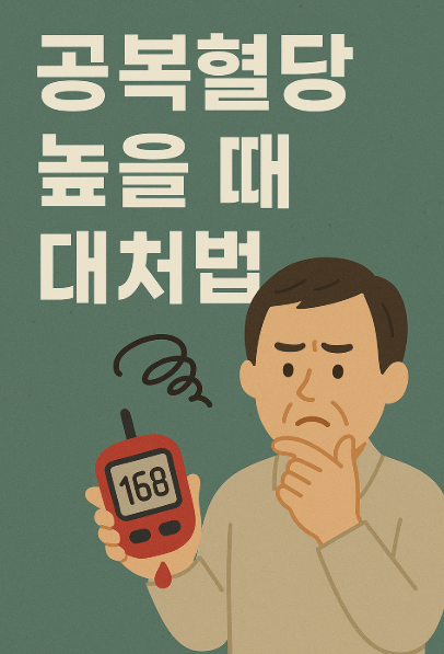 공복혈당-대처법-아침-혈당관리