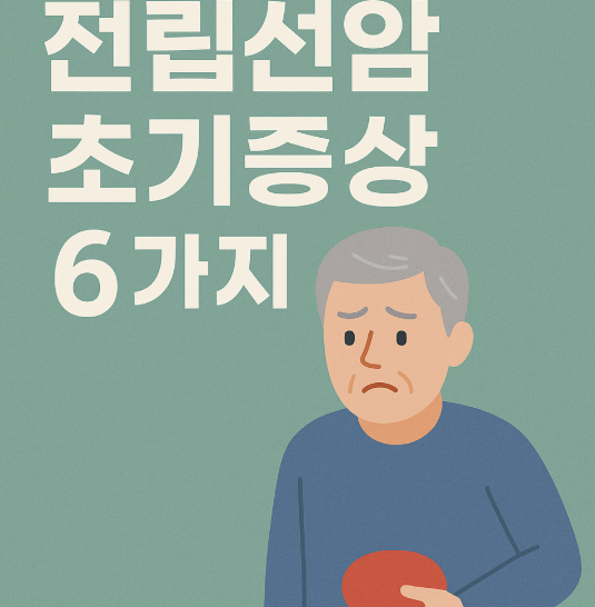 전립선암-초기증상