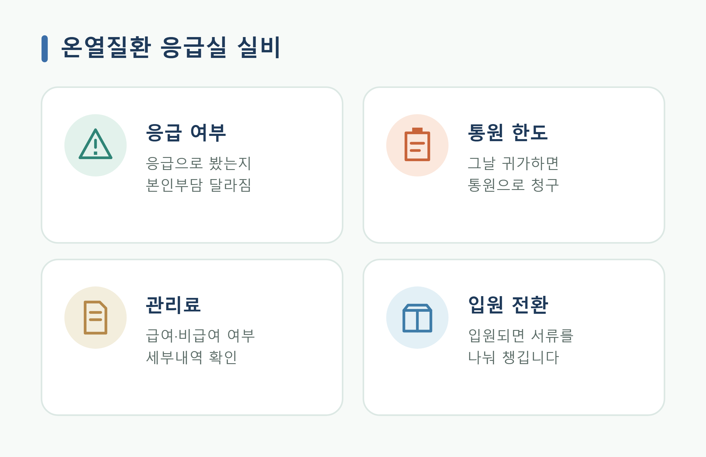 온열질환 응급실 실비 청구 온열질환 응급실 실비 청구